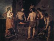 Diego Velazquez Forge of Vulcan oil painting